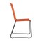 Armen Living Shasta Outdoor Metal and Tangerine Rope Stackable Dining Chair, PK2 LCSHSITNG - alternate 3
